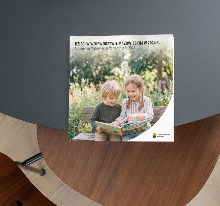Mockup Dzieci w województwie mazowieckim w 2024 r.