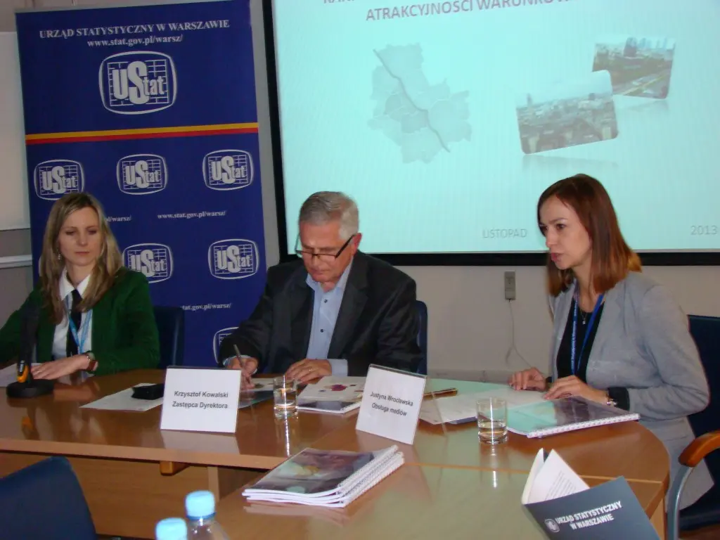 Konferencja "Ranking dzielnic Warszawy pod względem atrakcyjności warunków życia"