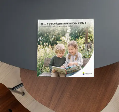 Mockup Dzieci w województwie mazowieckim w 2024 r.