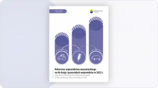 Powiększ obraz: Okładka publikacji Rolnictwo województwa mazowieckiego na tle kraju i pozostałych województw w 2022 roku.