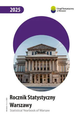 Powiększ obraz: Okładka Rocznik Statystyczny Warszawy 2025